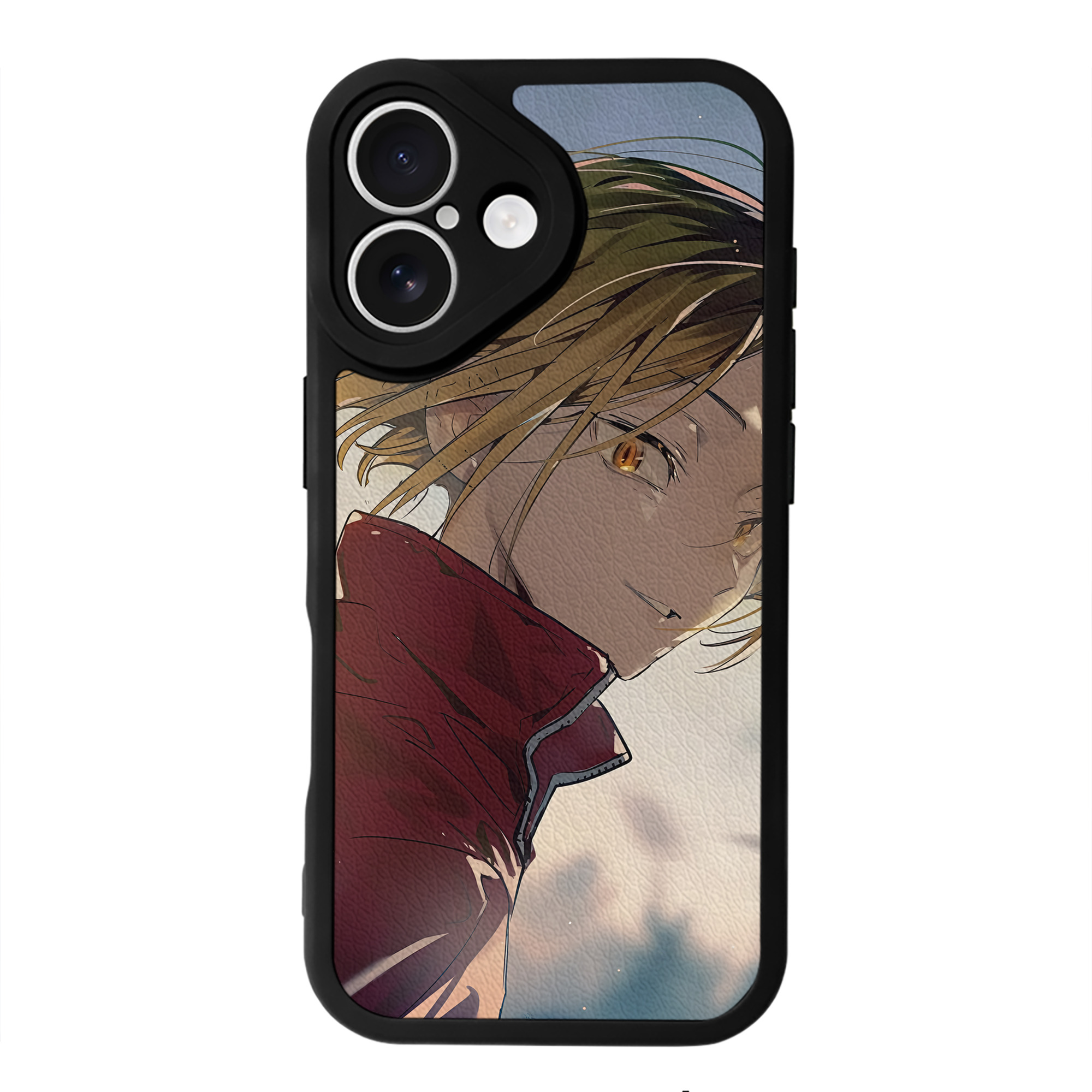 （画像用） ハイキュー!! Haikyu!! 【iPhone 16シリーズ対応】シリコンスマホケース（レザー調） 材質：シリコン